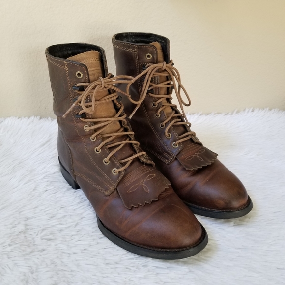 western lacer boots